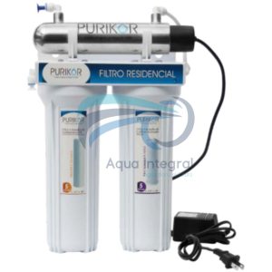 Filtro de agua Uv 0.5 GPM PKF-3UV Purikor